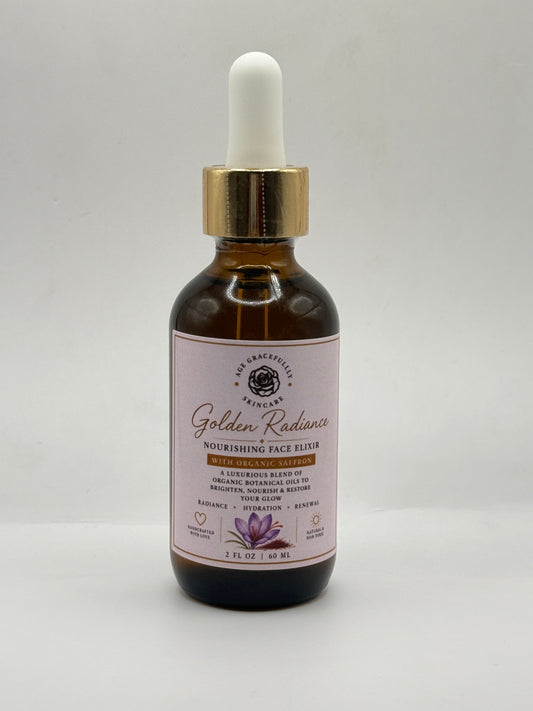 Golden Radiance Elixir with Organic Saffron