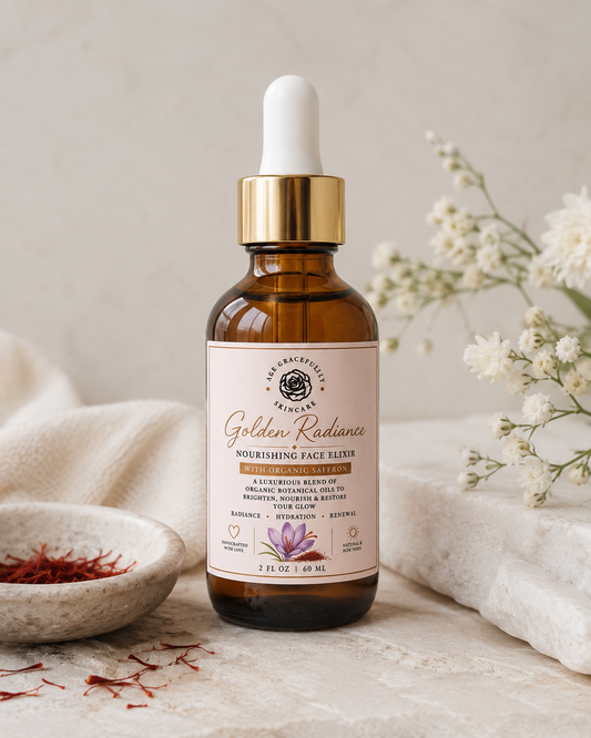 Golden Radiance Elixir with Organic Saffron