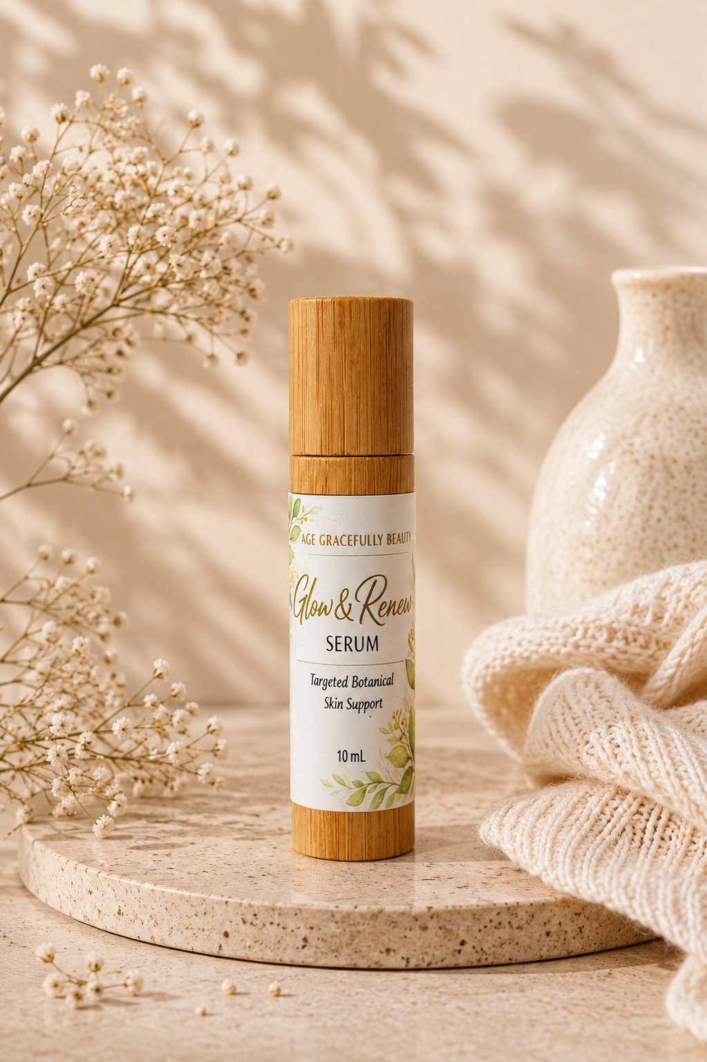Glow & Renew Serum Targeted Botanical Treatment – 10 mL Roller Bottle