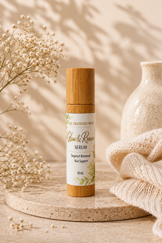Glow & Renew Serum Targeted Botanical Treatment – 10 mL Roller Bottle