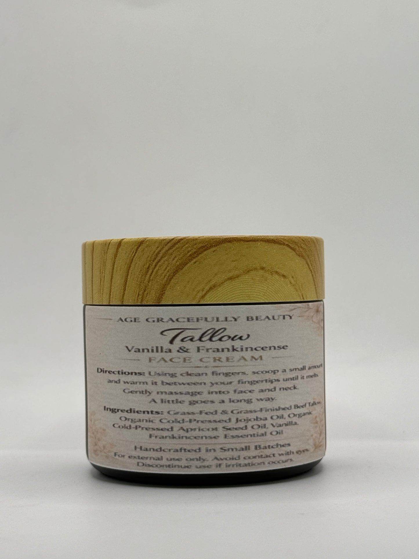 Whipped Tallow Cream Nourishing Skin Balm 2 oz Jar