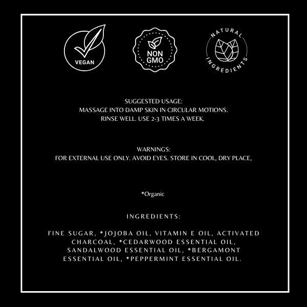 Gracefully Rugged Men's Facial Scrub